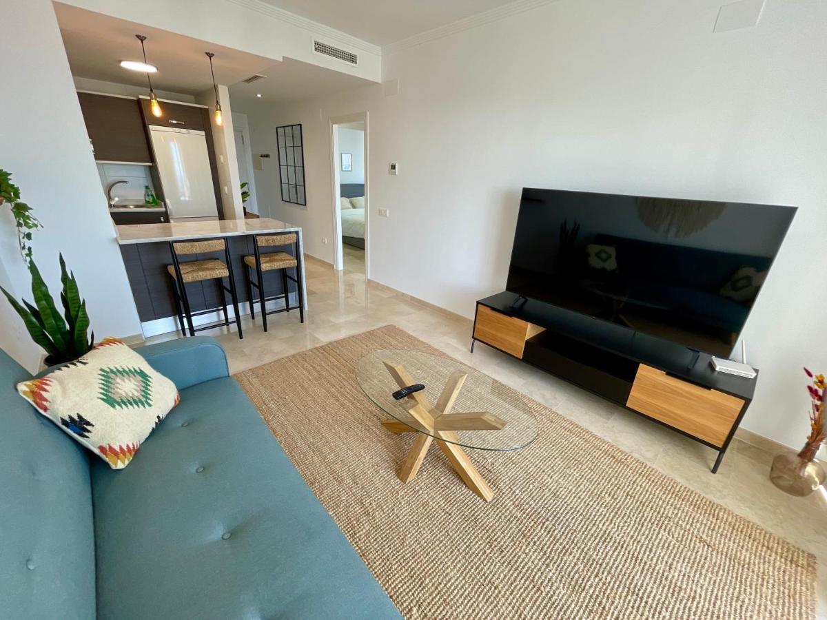 Hill Sea View Apartment Manilva Eksteriør bilde